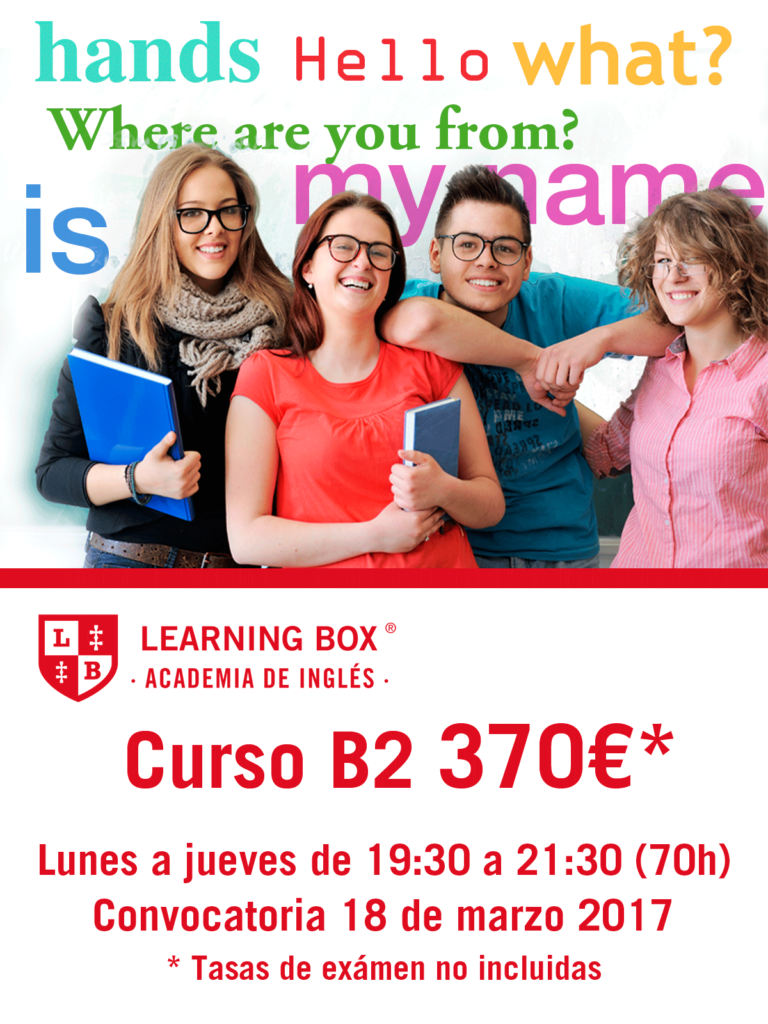 CURSO DE INGLES DE CAMBRIDGE, NIVEL B2 EN ALGECIRAS